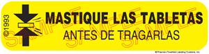 Auxiliary Label - Mastique Las Tabletas
