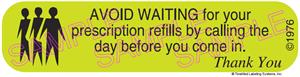 Auxiliary Label - Avoid Waiting