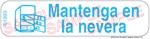 Auxiliary Label - Mantenga En La Nevera