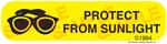 Auxiliary Label - Protect from Sunlight