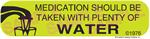 Auxiliary Label - Plenty of Water