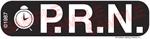 Auxiliary Label - P.R.N.