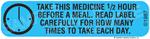 Auxiliary Label - Take One Half Hour Before Meal