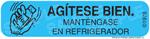 Auxiliary Label - Agitese Bien Mantengase En Refrigerador