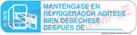 Auxiliary Label - Mantengase En Refrigerador Agitese