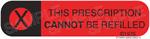This Prescription Cannot be Refilled