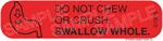 Do Not Chew or Crush